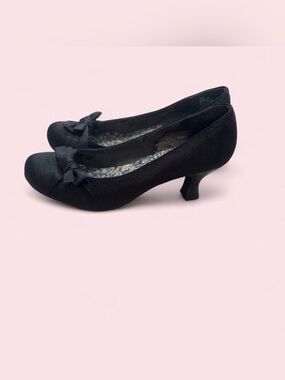 Mudd Y2K Black Bow Low Heel kittens